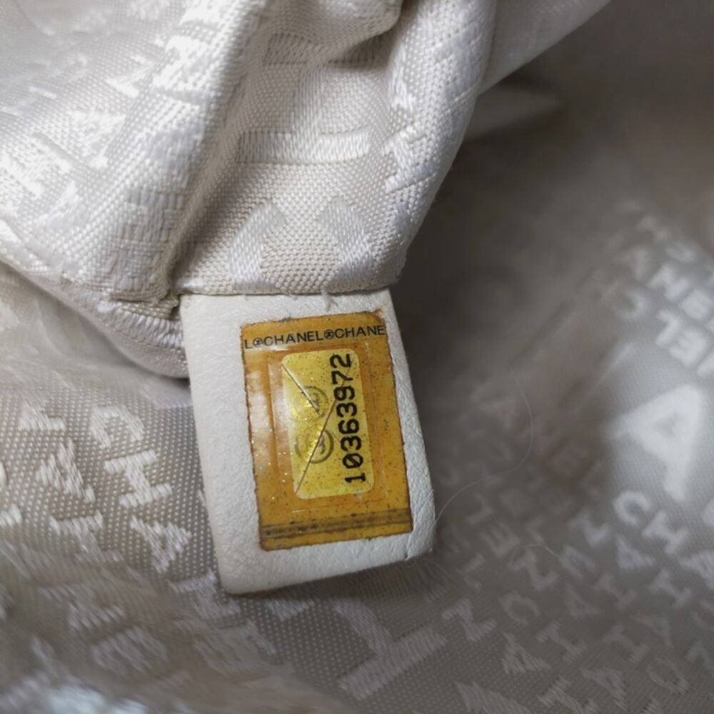 💎✨BEAUTIFUL✨💎Authentic Chanel Coco Camellia Tweed Handbag Beige - Picture 10 of 10